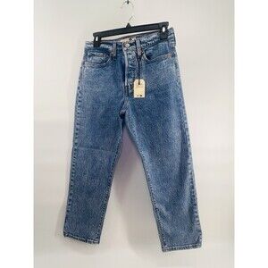 NEW Levi’s Premium Wedgie Straight Fit Jeans 28X25 High Rise Acid Wash NWT